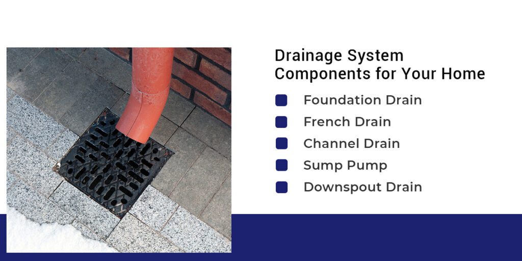 Drainage System Components for Your Home